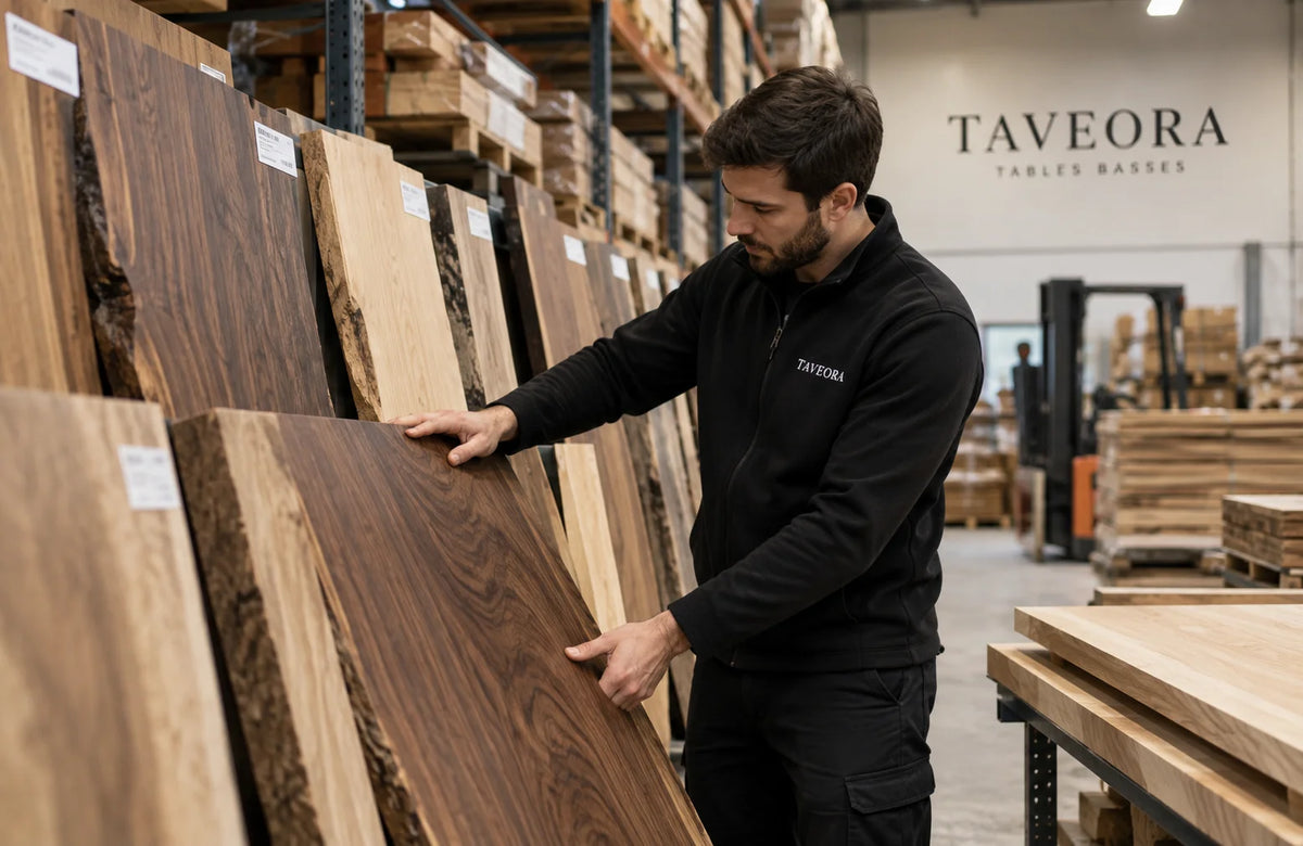 Des tables basses choisies une par une