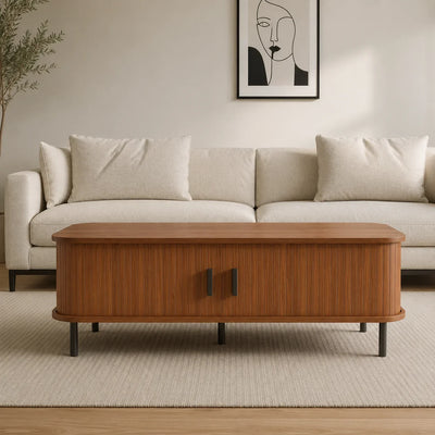 Tables basses marron